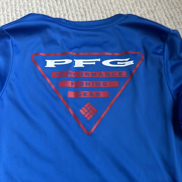 Boys Columbia Performance Ling sleeve shirt- size small (8) - Picture 4 of 4